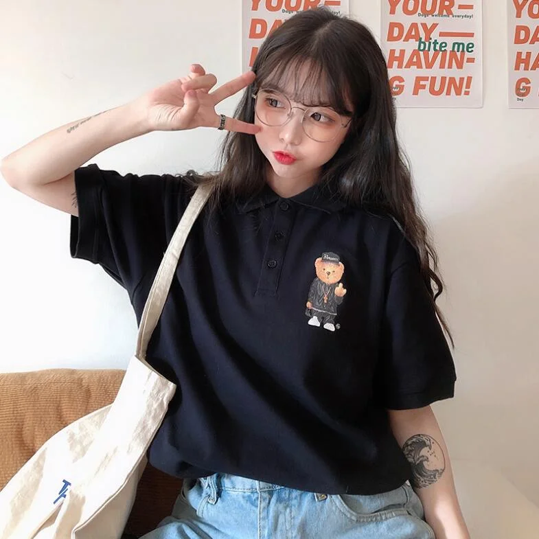 Japanese cartoon short-sleeved T-shirt yv43282-- Mesh Blend Leather Blend Suede Blend Japanese cartoon short-sleeved T-shirt yv43282-- Mesh Blend Leather Blend Suede Blend