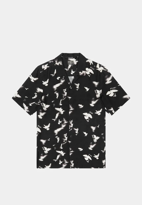 Ksubi Flight Resort Ss Shirt Multi Assorted-- Ribbed Striped Patterned