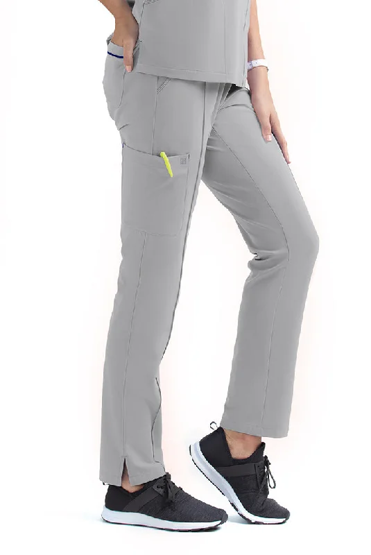Women's Full Waistband Pant by Maevn (Regular) XS-3XL / Quiet Grey Classic Flared Pants Women's Full Waistband Pant by Maevn (Regular) XS-3XL / Quiet Grey Classic Flared Pants