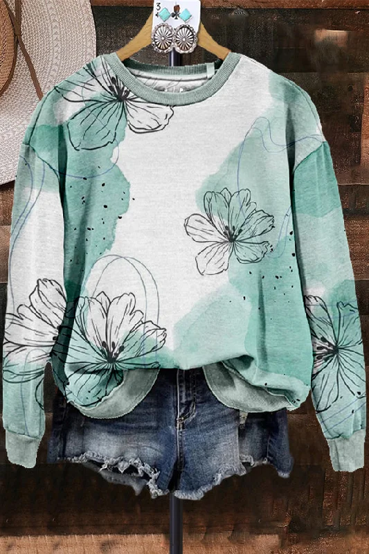 Vintage Contrast Graphic Print Sweatshirt Hoodie with Raglan Sleeves Sporty Comfortable Vintage Contrast Graphic Print Sweatshirt Hoodie with Raglan Sleeves Sporty Comfortable