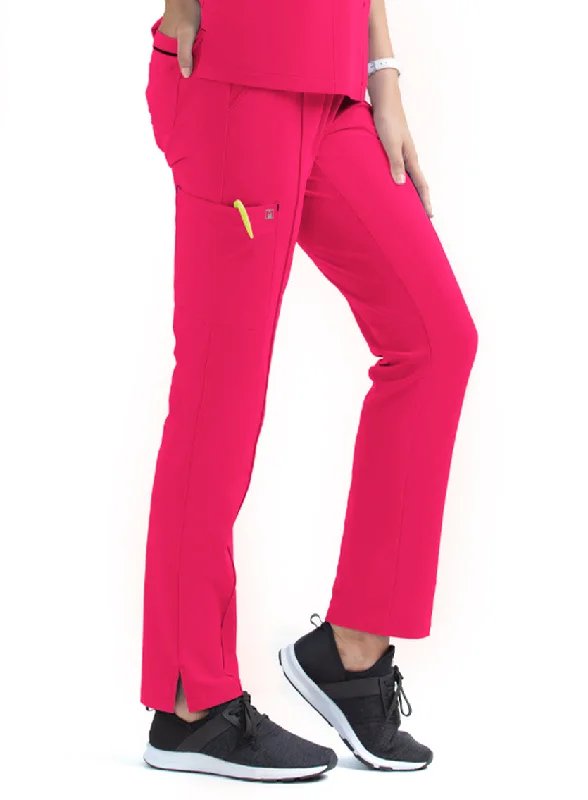 Women's Full Waistband Pant by Maevn (Regular) XS-3XL / Watermelon Relaxed Lounge Trousers Women's Full Waistband Pant by Maevn (Regular) XS-3XL / Watermelon Relaxed Lounge Trousers