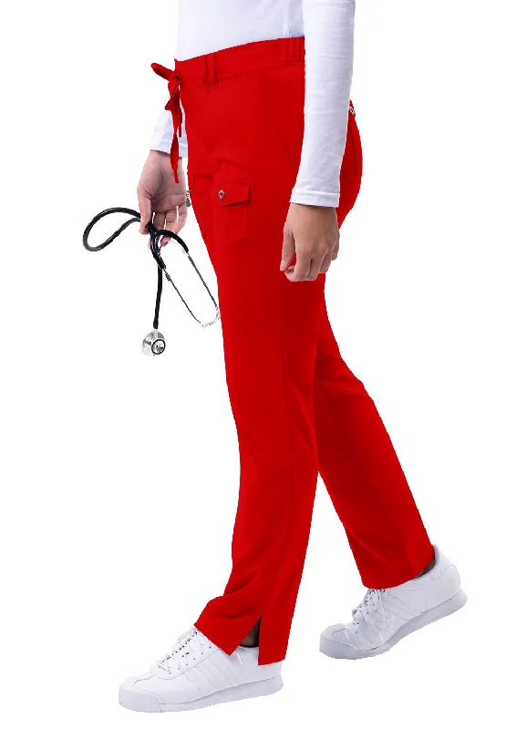 Slim Fit 6 Pocket Scrubs Pant by Adar (Petite) XXS-3XL / Apple Casual Sweatpants Style Slim Fit 6 Pocket Scrubs Pant by Adar (Petite) XXS-3XL / Apple Casual Sweatpants Style