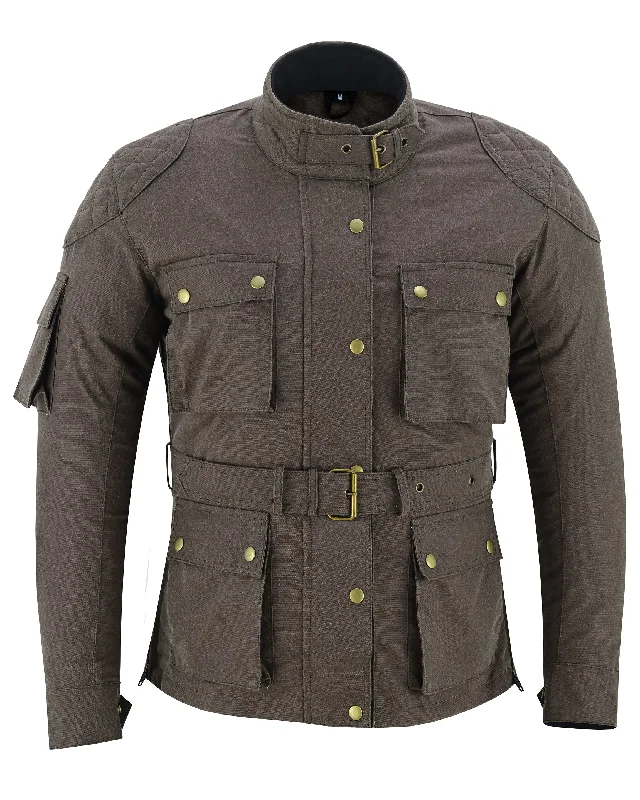 Warrior Gears® LADIES Motorcycle Waxed Cotton Waterproof Breathable CE Armour Biker Touring Adventure Racing Jacket-Brown Corduroy Jacket Velvet Jacket Brocade Jacket Warrior Gears® LADIES Motorcycle Waxed Cotton Waterproof Breathable CE Armour Biker Touring Adventure Racing Jacket-Brown Corduroy Jacket Velvet Jacket Brocade Jacket