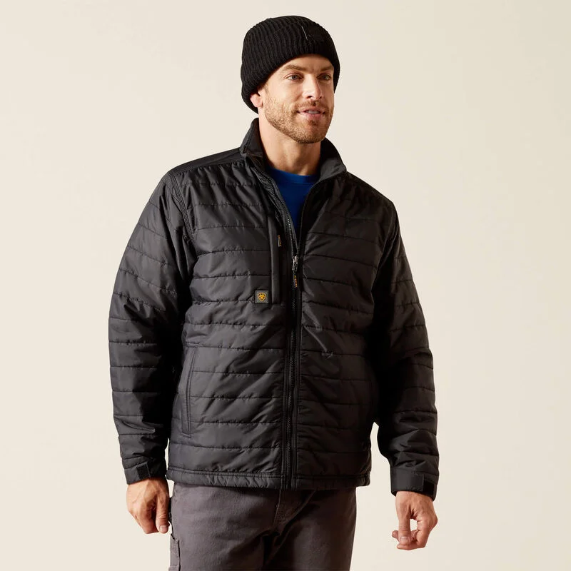 Rebar Cordura Ripstop Lightweight Insulated Jacket in Black Print Jacket Jacquard Jacket Patchwork Jacket Rebar Cordura Ripstop Lightweight Insulated Jacket in Black Print Jacket Jacquard Jacket Patchwork Jacket