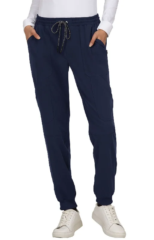 Good Vibe Jogger Pant by KOI XXS-5XL / Navy Fashionable Sporty Pants