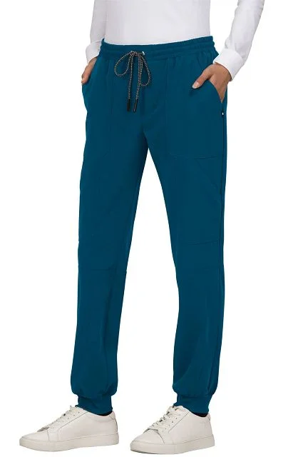 Good Vibe Jogger Pant by KOI XXS-5XL / Caribbean Blue Slim-Fit Khaki Pants
