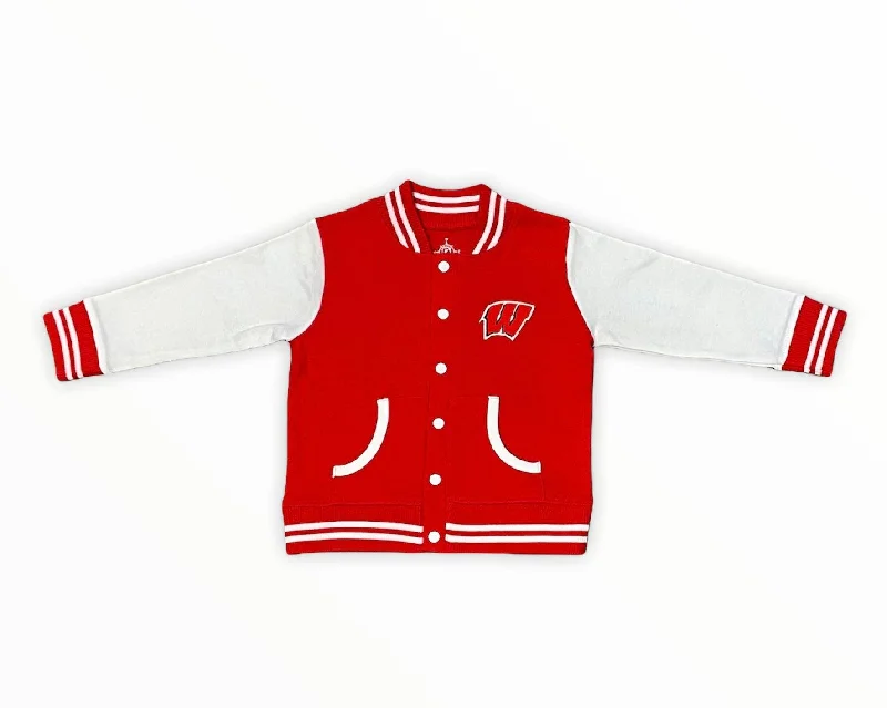 University of Wisconsin Varsity Jacket Embroidered Jacket Appliqued Jacket Beaded Jacket University of Wisconsin Varsity Jacket Embroidered Jacket Appliqued Jacket Beaded Jacket