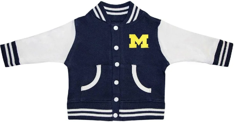 University of Michigan Varsity Jacket Hooded Jacket Caped Jacket Shawl Collar Jacket University of Michigan Varsity Jacket Hooded Jacket Caped Jacket Shawl Collar Jacket