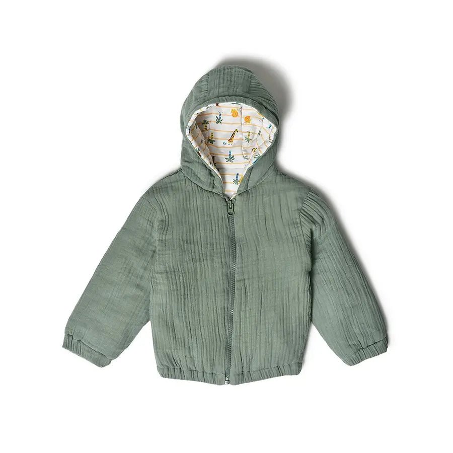 Frosty'z Woven - 2L Muslin Reversible Hooded Jacket Zippered Jacket Buttoned Jacket Snapped Jacket Frosty'z Woven - 2L Muslin Reversible Hooded Jacket Zippered Jacket Buttoned Jacket Snapped Jacket
