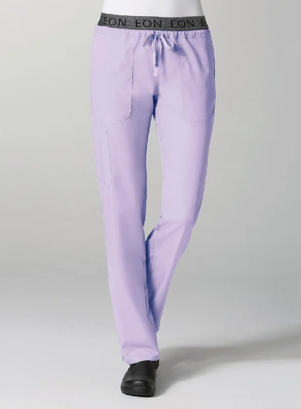 Waist Band 7 Pocket Cargo Pant by Maevn (Regular) XXS-2XL / Lavaender Modern Bootcut Pants Waist Band 7 Pocket Cargo Pant by Maevn (Regular) XXS-2XL / Lavaender Modern Bootcut Pants