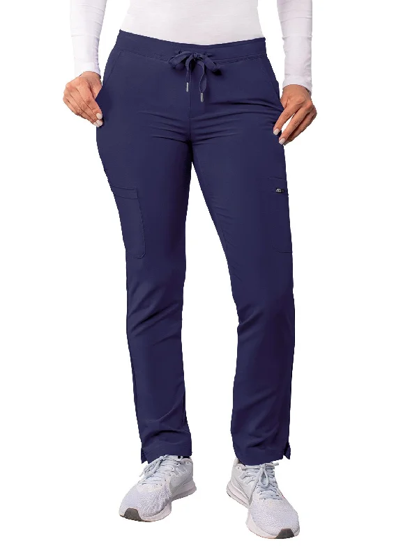 Women's Skinny Leg Cargo Drawstring Pant by Adar XXS-3XL / Navy Fashionable Jogger Pants Women's Skinny Leg Cargo Drawstring Pant by Adar XXS-3XL / Navy Fashionable Jogger Pants