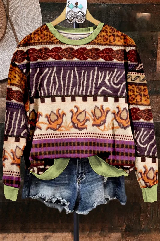 Vintage Contrast Graphic Print Sweatshirt Hoodie with Oversized Fit Loose Comfortable Vintage Contrast Graphic Print Sweatshirt Hoodie with Oversized Fit Loose Comfortable