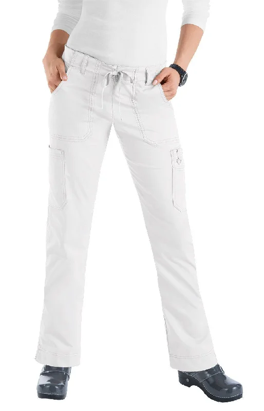 Stretch Lindsey Pants by KOI XXS-3X /White Elegant Dress Pants
