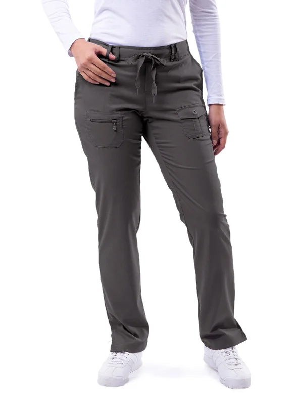 Pro Heather Slim Fit 6 Pocket Scrubs Pant by Adar XXS-3XL (Tall) / Pewter Soft Wool Pants Pro Heather Slim Fit 6 Pocket Scrubs Pant by Adar XXS-3XL (Tall) / Pewter Soft Wool Pants