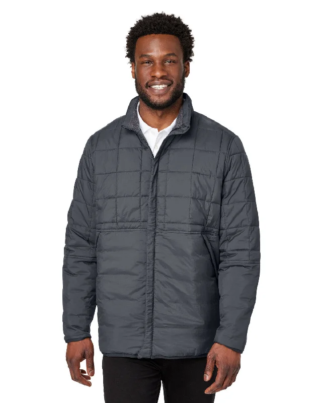 North End NE721 Unisex Aura Fleece-Lined Jacket Front Pockets Side Pockets Patch Pockets North End NE721 Unisex Aura Fleece-Lined Jacket Front Pockets Side Pockets Patch Pockets