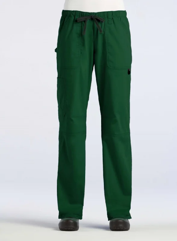 Ladies Adjustable Functional Pant by Maevn XXS-3XL / HUNTER GREEN Chic Black Leggings Ladies Adjustable Functional Pant by Maevn XXS-3XL / HUNTER GREEN Chic Black Leggings