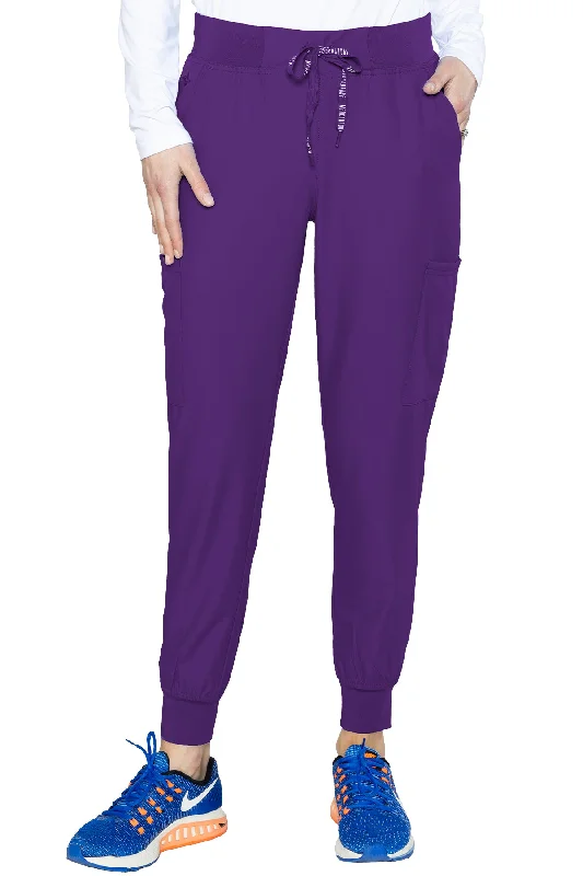 Jogger Athletic Pant by(MC Insight) Med Couture (Regular) XS-5XL / Grape Soft Stretch Pants Jogger Athletic Pant by(MC Insight) Med Couture (Regular) XS-5XL / Grape Soft Stretch Pants