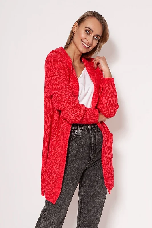 Cardigan model 177131 MKM Houndstooth Herringbone Solid
