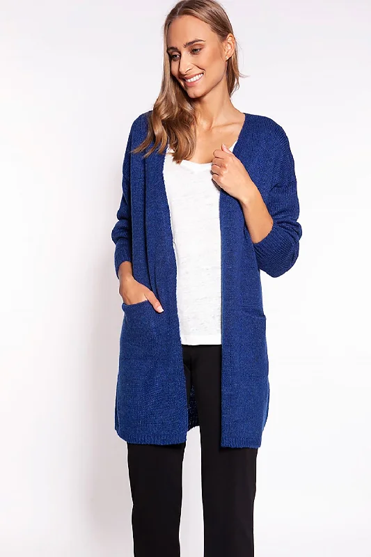Cardigan model 177123 MKM Polka Dot Checkered Tartan