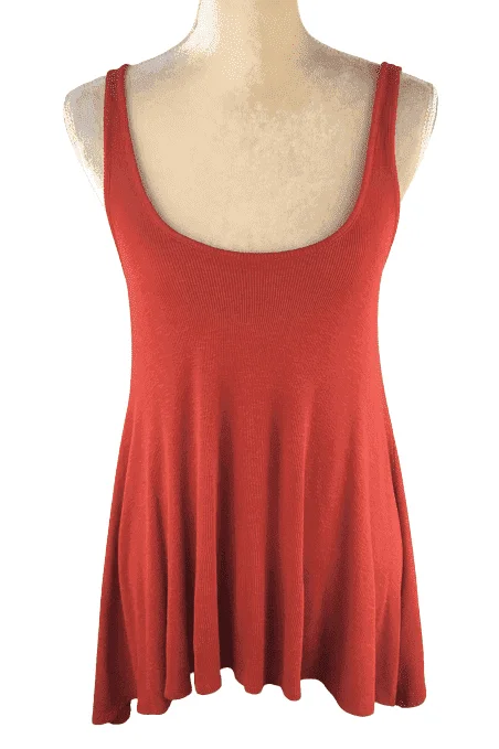 Mossimo Supply Co. women's rust tank top size M baby blue tank