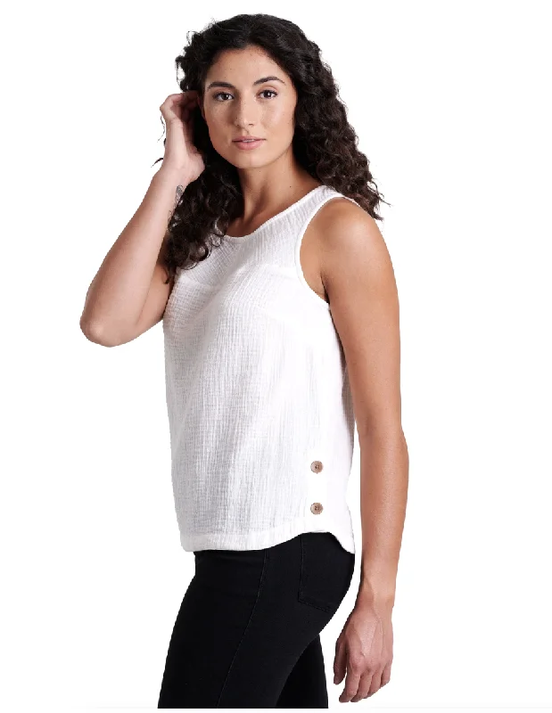 Ws Klover Tank White vibrant tank top