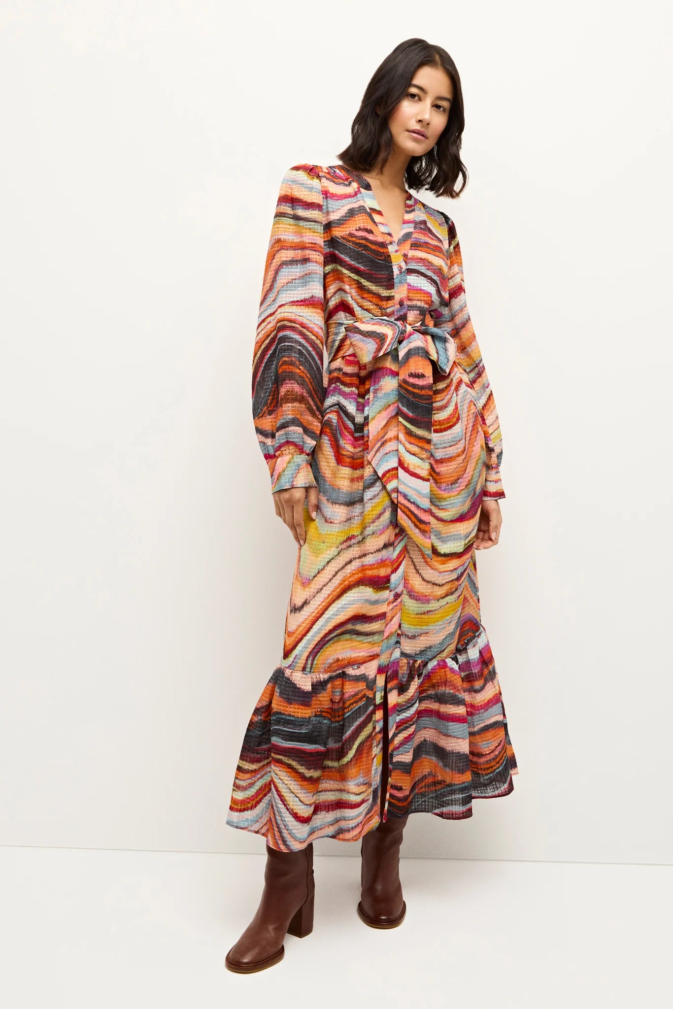 Hannon Dress by Marie Oliver in Ammolite