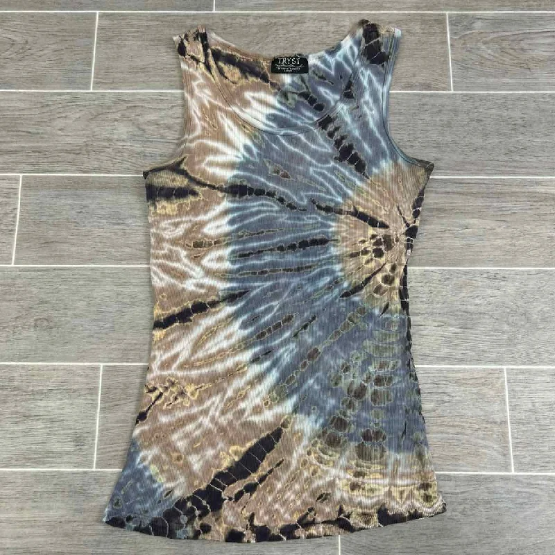 Tryst Tank Top, Size Large fitted tank top