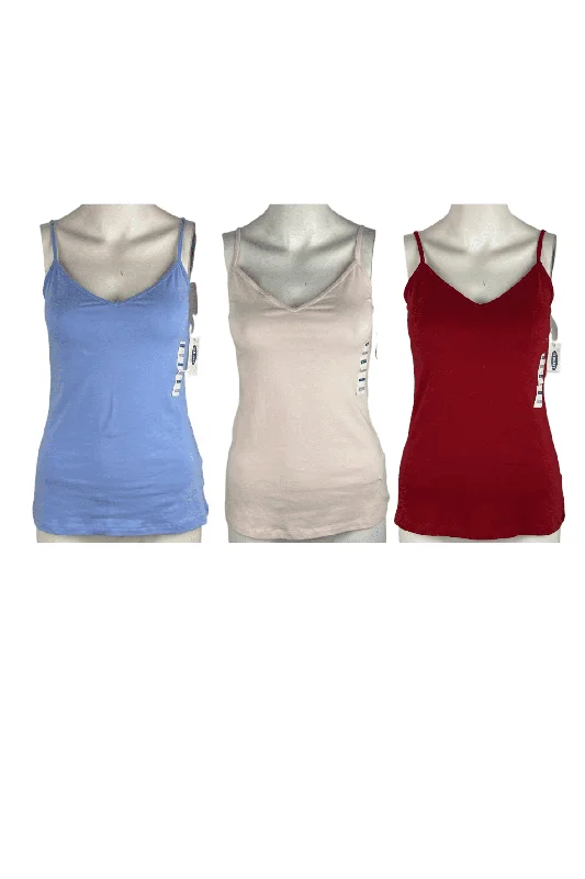 Old Navy women's three tank tops size M black tank top