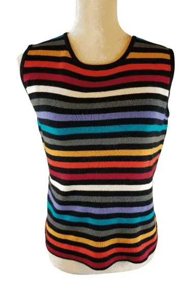 Designers Originals women's multicolor tank top size M sexy tank top