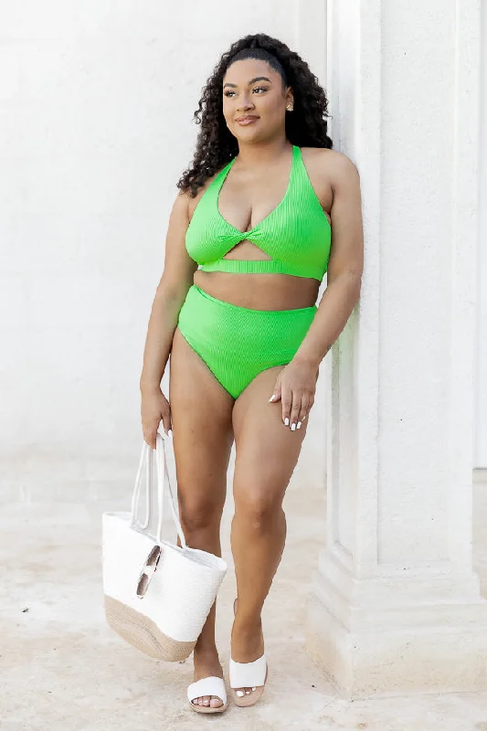 Green with Envy Lime Green Bikini Bottoms FINAL SALE Floral print swimsuit, Feminine, Beachwear, Trendy Green with Envy Lime Green Bikini Bottoms FINAL SALE Floral print swimsuit, Feminine, Beachwear, Trendy