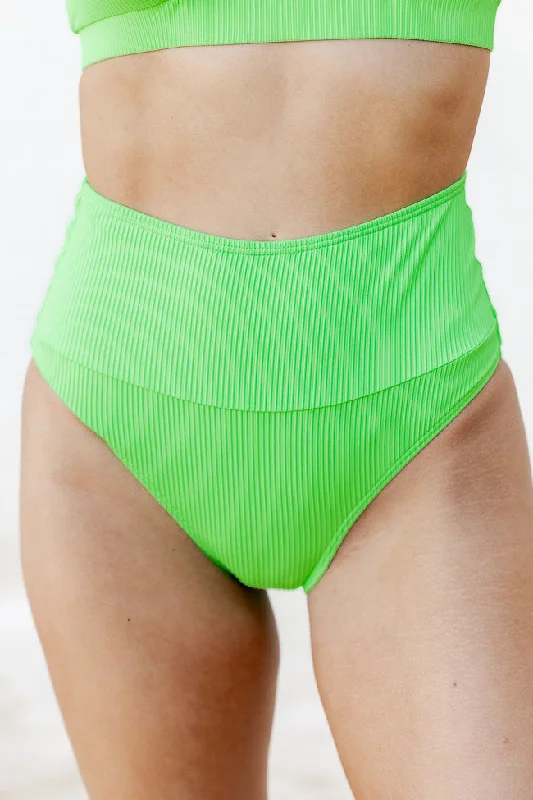 Needing Vitamin Sea Neon Lime Bikini Bottoms FINAL SALE Full coverage bikini, Comfortable, Modest, Trendy Needing Vitamin Sea Neon Lime Bikini Bottoms FINAL SALE Full coverage bikini, Comfortable, Modest, Trendy