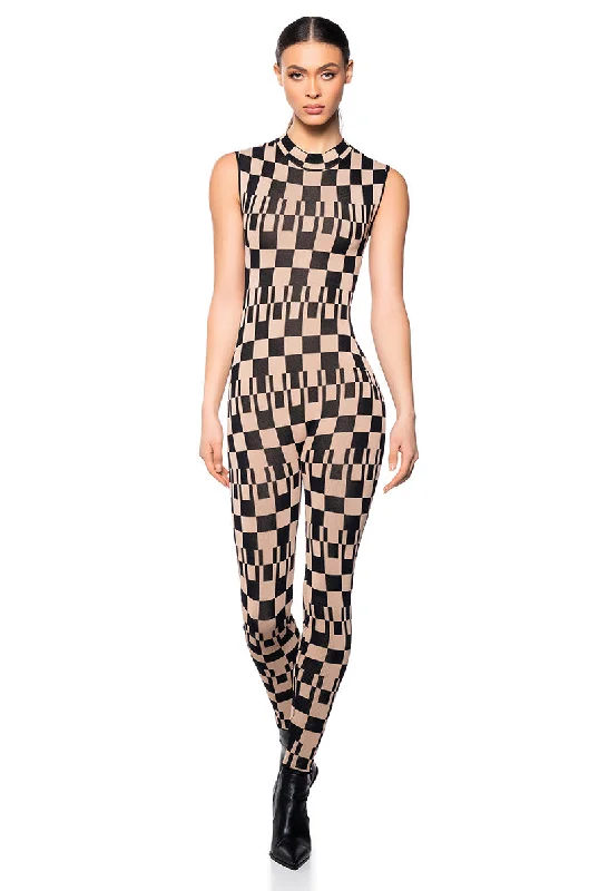DAHLIA KNIT CHECKERED PLAYSUIT Off-shoulder jumpsuit, Night out, Chic, Women’s fashion DAHLIA KNIT CHECKERED PLAYSUIT Off-shoulder jumpsuit, Night out, Chic, Women’s fashion