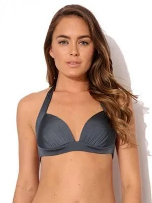 J4429 Lustre 50's Halter Bikini Top - Jets Bikini with frill details, Feminine, Trendy, Sexy J4429 Lustre 50's Halter Bikini Top - Jets Bikini with frill details, Feminine, Trendy, Sexy