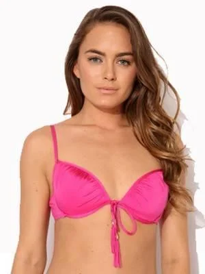 J4640 Lustre Tassel Underwire Bikini Top - Jets Bikini with front tie, Sexy, Chic, Comfortable J4640 Lustre Tassel Underwire Bikini Top - Jets Bikini with front tie, Sexy, Chic, Comfortable