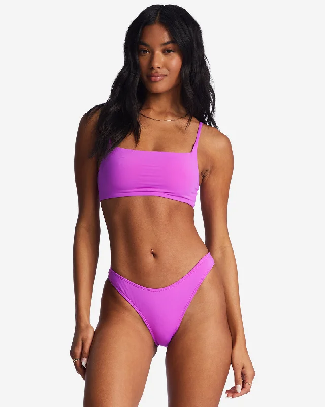 Sol Searcher Zoe Crop Bikini Top - Bright Orchid Bikini with tassels, Fun design, Beachwear, Trendy Sol Searcher Zoe Crop Bikini Top - Bright Orchid Bikini with tassels, Fun design, Beachwear, Trendy