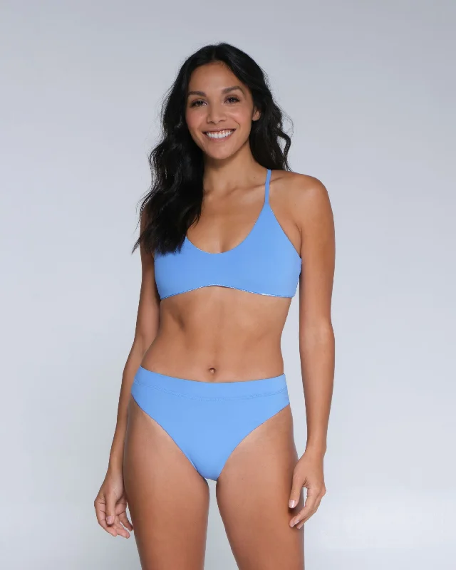 Tandem Reversible Bikini Top - Bahama Blue Crochet top bikini, Boho style, Stylish, Comfortable Tandem Reversible Bikini Top - Bahama Blue Crochet top bikini, Boho style, Stylish, Comfortable