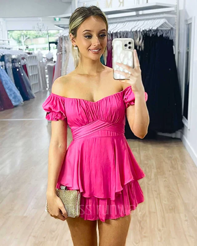 Masie Playsuit - Hot Pink Sleeveless jumpsuit, Elegant, Fashionable, Comfortable